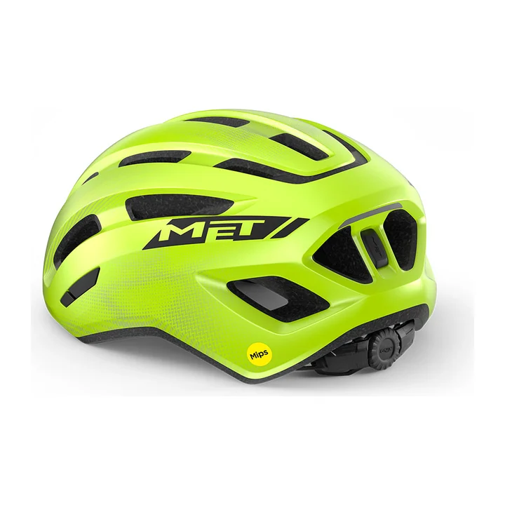 MET Miles Mips Fluo Yellow / Gloss — 3