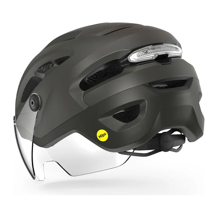 MET Intercity Mips Titanium Metallic / Matte — 3