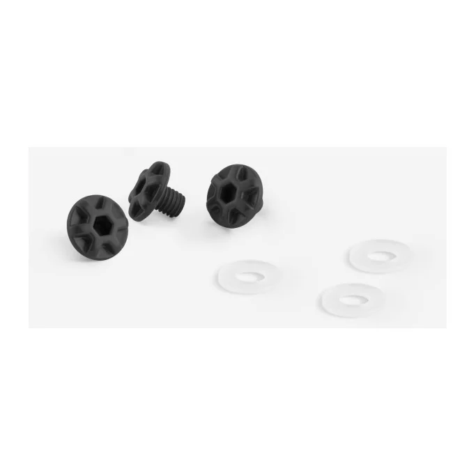 MET Болти до шолома Screw KIT Parachute Black Black