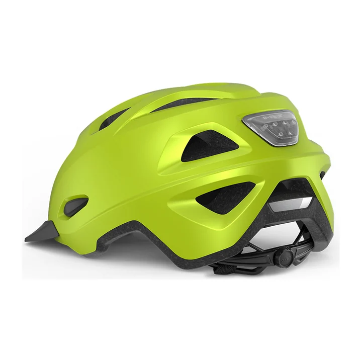 MET Mobilite Fluo Yellow Matte — 3