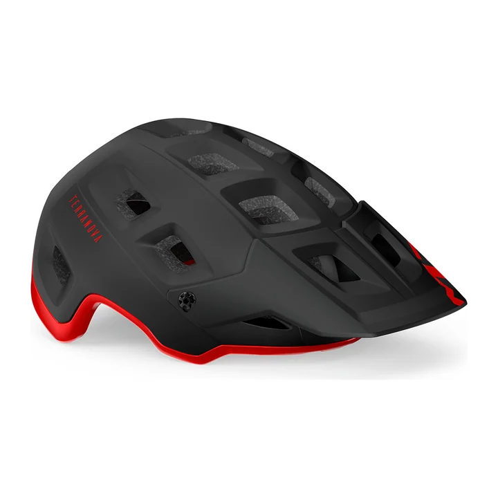 MET Terranova Black Red Matte Gloss